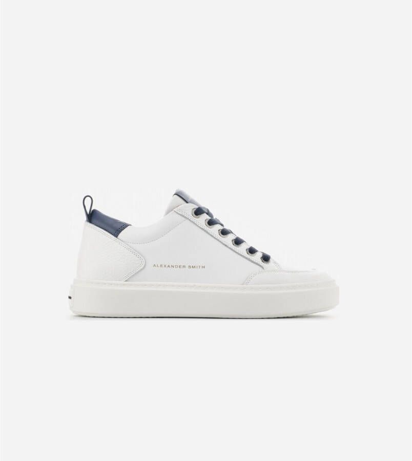 Alexander Smith Stijlvolle Bond Sneakers voor Mannen White Heren - Foto 5