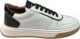 Alexander Smith Witte Groene Sneaker met Pelle Stijl White Heren - Thumbnail 2