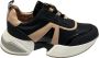 Alexander Smith Marble Lage sneakers Leren Sneaker Dames Zwart - Thumbnail 2