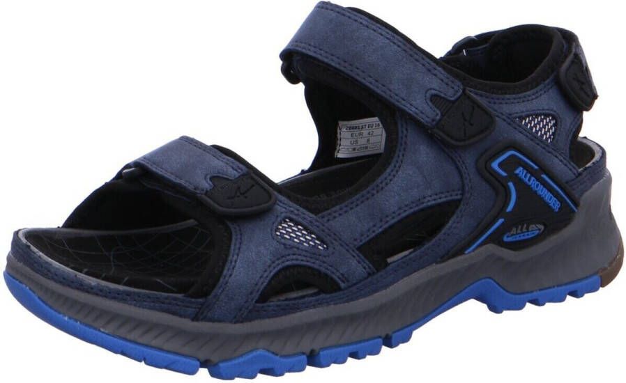 Mephisto Allrounder Sandalen Honduras Zwart Imitatie Leer Verwisselbaar Voetbed - Foto 5