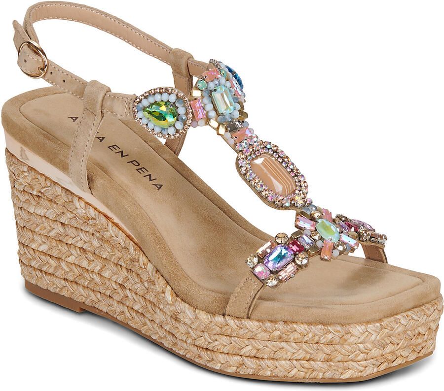 Alma en Pena Platte sandalen V265506