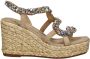 Alma en Pena Glinsterende platte damessandaal Beige Dames - Thumbnail 61