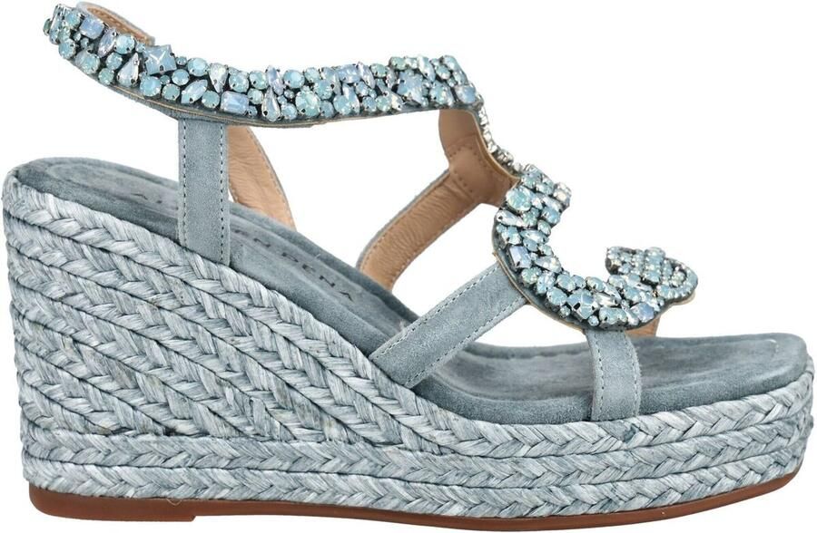 Alma en Pena Sandalen met sleehak Sandalen