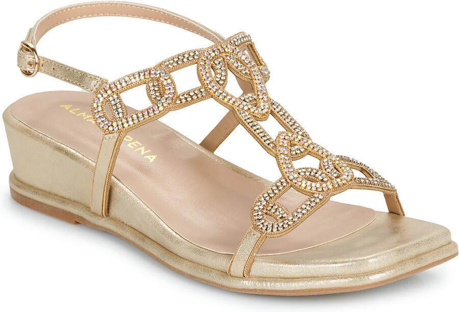 Alma en Pena Sandalen met sleehak V2651406