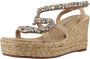 Alma en Pena Glinsterende platte damessandaal Beige Dames - Thumbnail 59