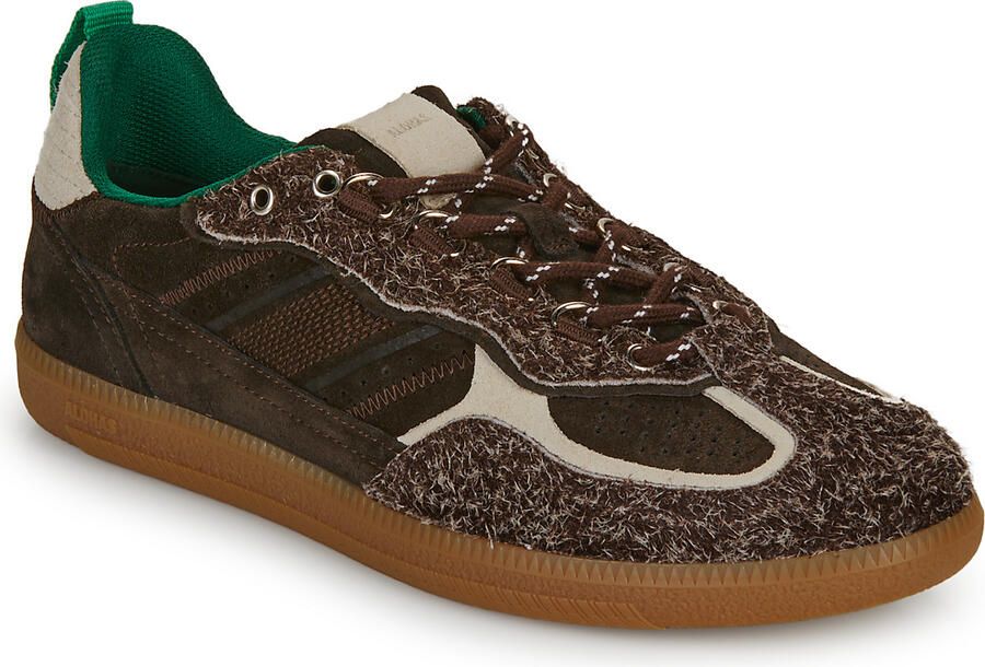 ALOHAS Tb.490 Trek Bruin Leren Sneakers Brown Dames - Foto 5