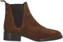 Alpe Bruine Casual Suède Dameslaars Brown Dames - Thumbnail 2