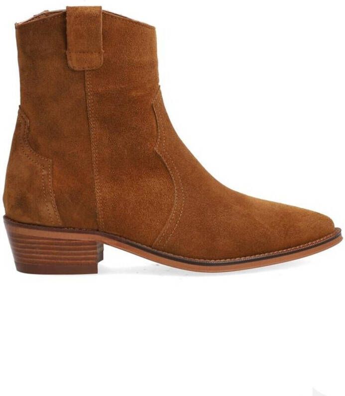 Alpe Leren Enkellaarzen Bruin Holly Model Brown Dames - Foto 3