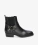 ALPE Enkellaarsjes Dames 52941705 Maat: 38 Materiaal: Leer Kleur: Zwart - Thumbnail 4