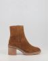 Alpe Madrid Hakken Boots Brown Dames - Thumbnail 2
