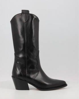 Alpe Elegante zwarte cowboylaarzen voor dames Black Dames