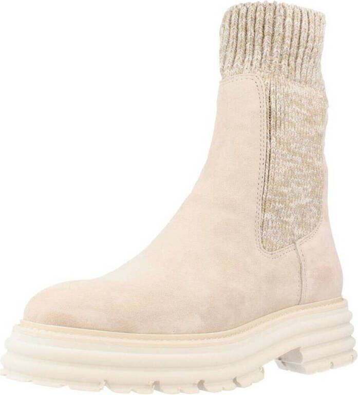 Alpe Chelsea Boots Beige Dames