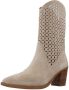 Alpe Heeled Boots Beige Dames - Thumbnail 2