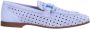 Alpe Blauwe Casual Suède Dames Instappers Blue Dames - Thumbnail 2