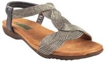Amarpies Platte sandalen Sandalia señora 23572 abz plomo