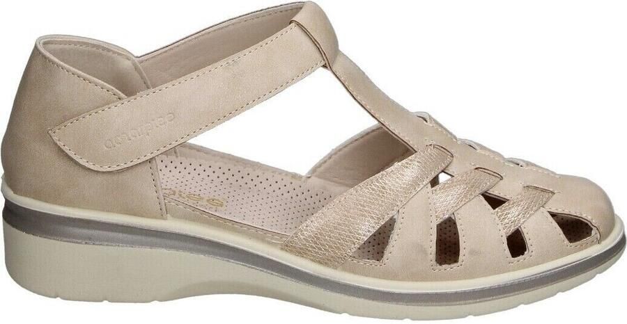 Amarpies Sandalen met sleehak 115250