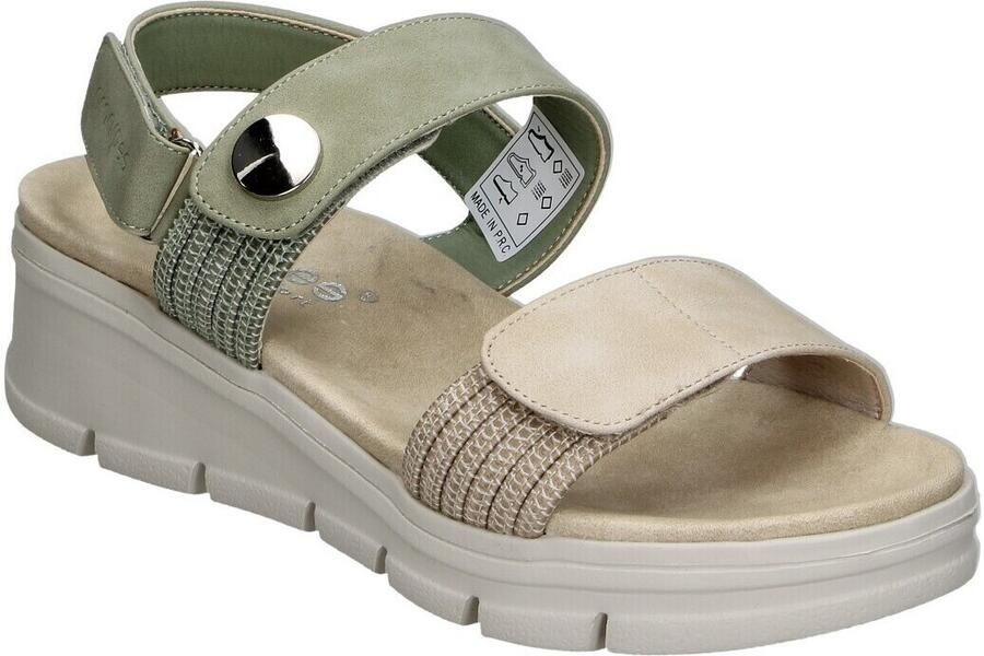 Amarpies Sandalen met sleehak 115797