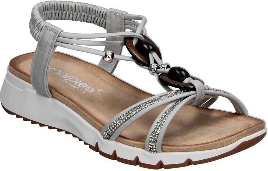 Amarpies Sandalen met sleehak 115803