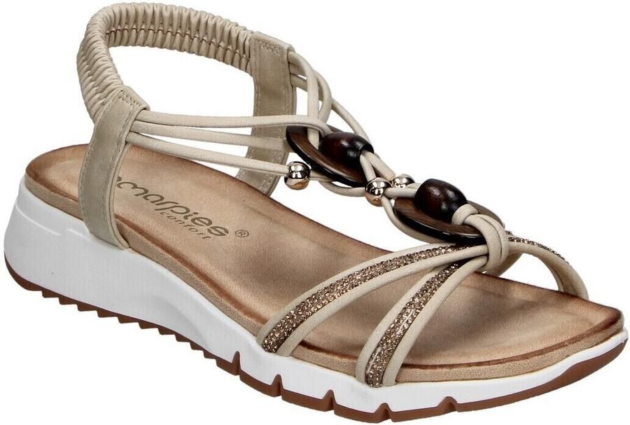 Amarpies Sandalen met sleehak 115804