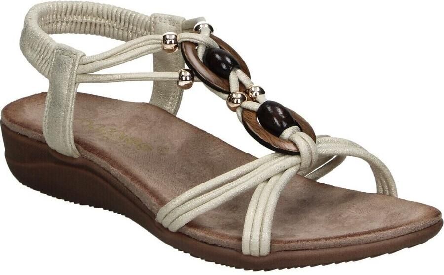 Amarpies Sandalen met sleehak 115824