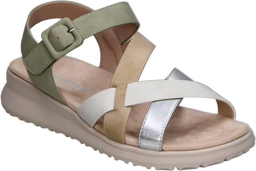 Amarpies Sandalen met sleehak 115837