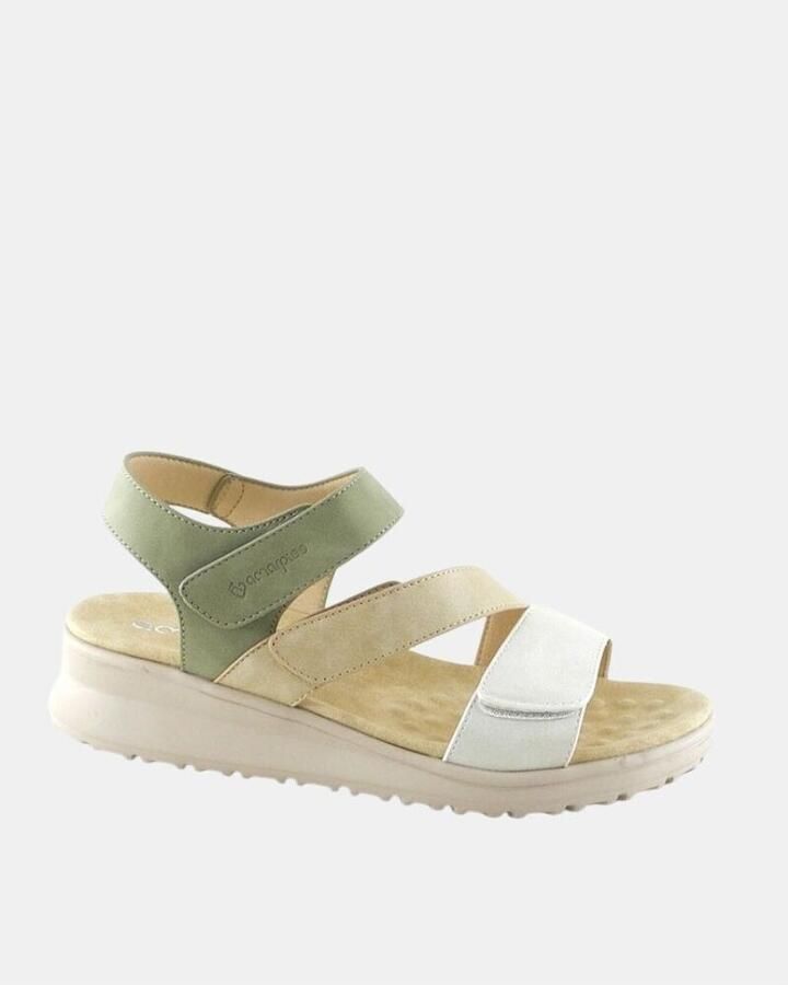 Amarpies Sandalen met sleehak ABZ30157