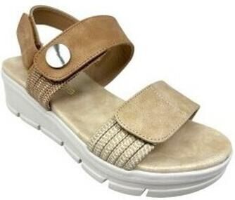 Amarpies Sandalen met sleehak Sandalia señora 30135 abz cuero