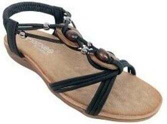 Amarpies Sandalen Sandalia señora 28685 abz negro