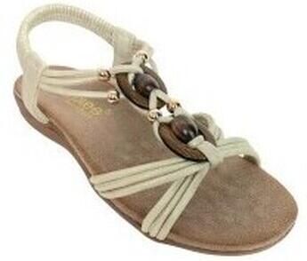 Amarpies Sandalen Sandalia señora 28685 abz platino