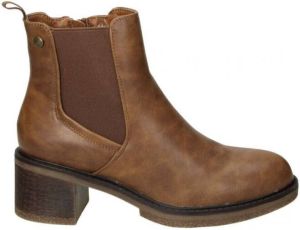 Amarpies Enkellaarzen BOTINES AHT22501 SEÑORA CAMEL