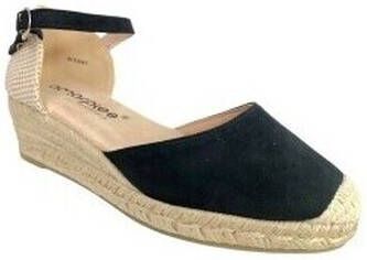 Amarpies Espadrilles Zapato señora 26481 acx negro