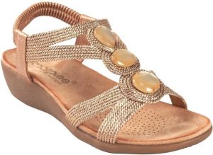 Amarpies Sportschoenen Damessandaal 23537 abz brons