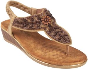Amarpies Sportschoenen Damessandaal 23554 abz beige