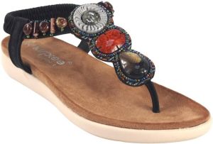 Amarpies Sportschoenen Damessandaal 23557 abz zwart