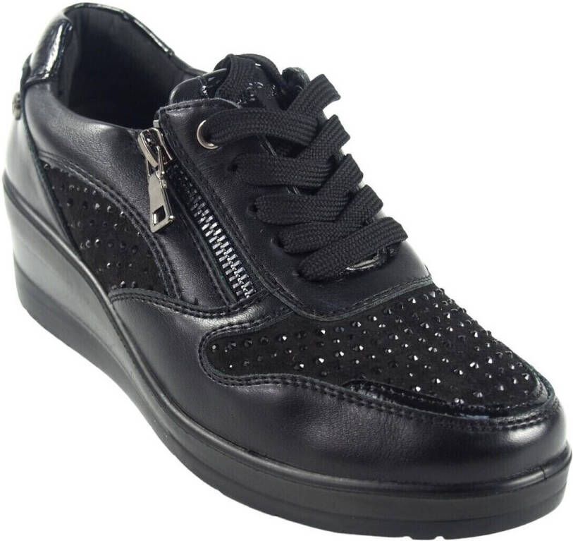 Amarpies Sportschoenen Zapato señora 25334 amd negro