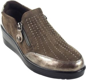 Amarpies Sportschoenen Zapato señora 25337 amd taupe