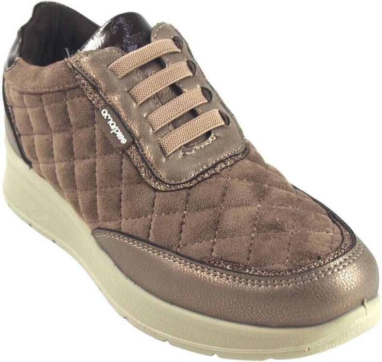 Amarpies Sportschoenen Zapato señora 25451 atl taupe