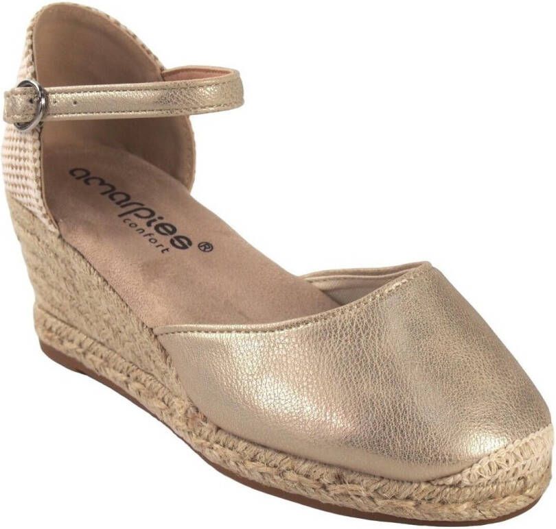 Amarpies Sportschoenen Zapato señora 26484 acx oro
