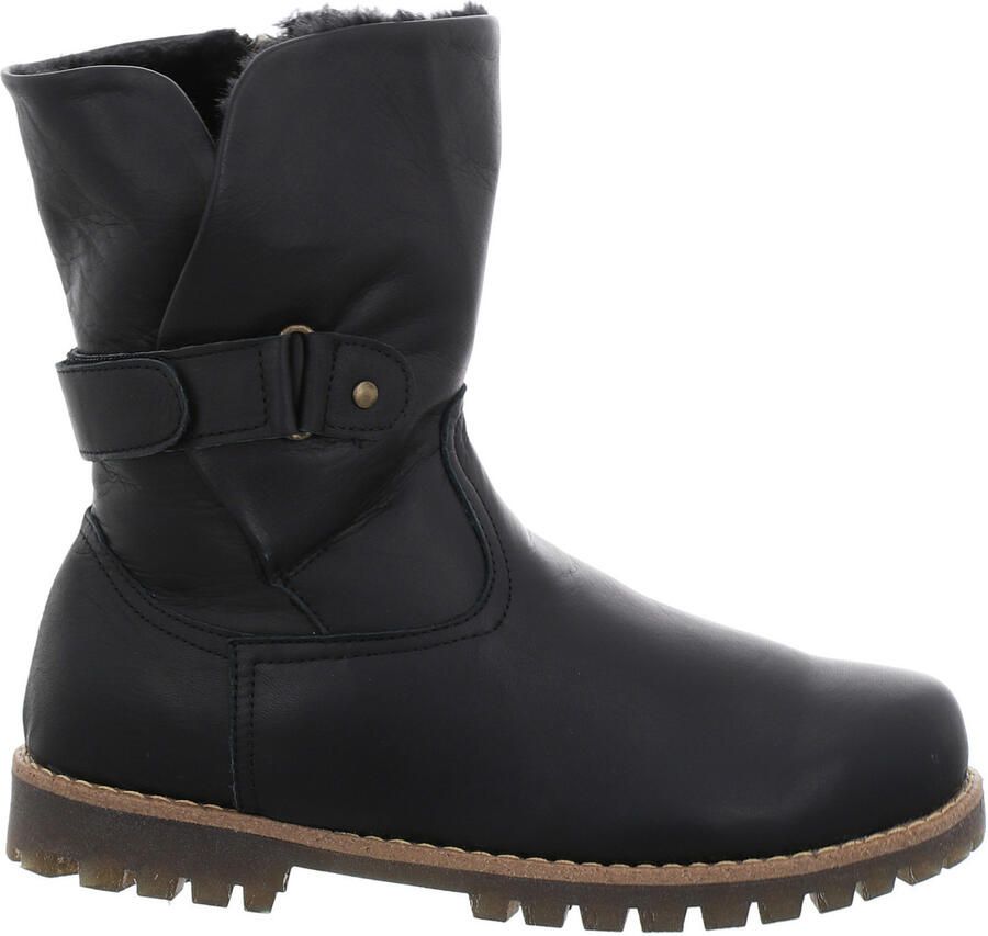 ANDREA CONTI Veterlaarzen 'Schnürstiefelette Damen 0348894 002 Echtleder in schwarz' zwart