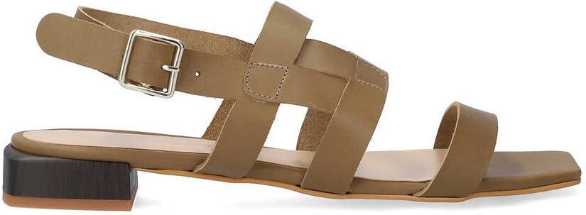 Andypola Platte sandalen MIAKAKI