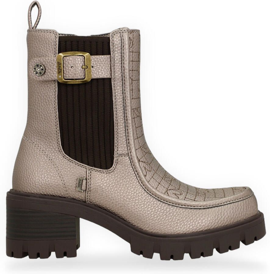 Anekke Enkellaarzen Botín dorado Studio