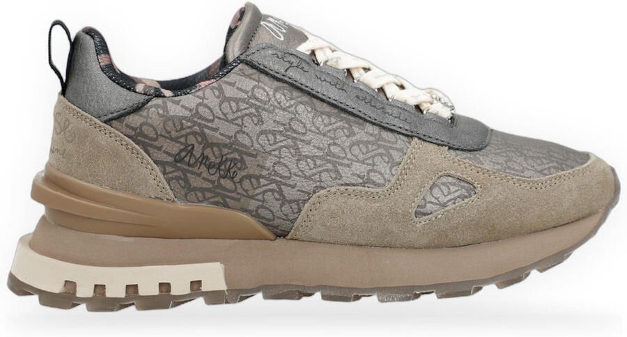 Anekke Lage Sneakers Deportivos beige metálicos