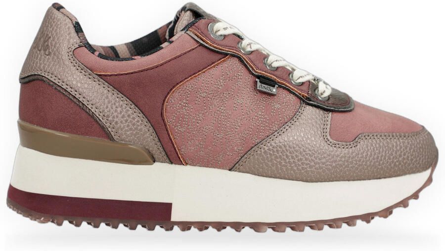 Anekke Lage Sneakers Deportivos plataforma rosa metálico