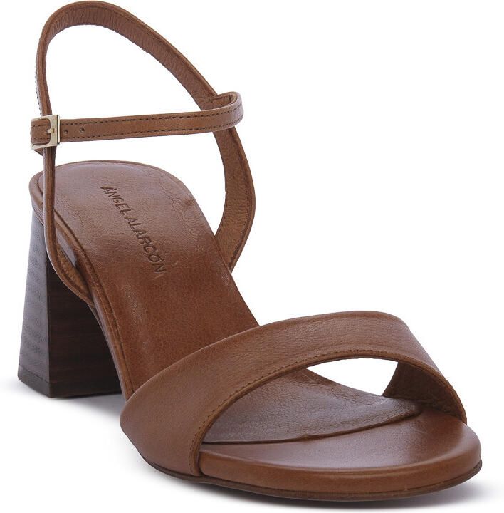 Angel Alarcon Sandalen met hakken COGNAC SARATOGA