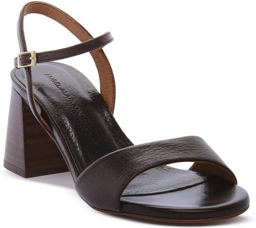 Angel Alarcon Sandalen met hakken SARAGTOGA MORO