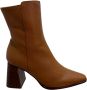 Angel Alarcon Leren enkellaarzen met 8cm hak Brown Dames - Thumbnail 2