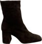 Angel Alarcon Suede enkellaarsjes met 9cm hak Brown Dames - Thumbnail 2