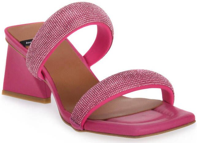Angel Alarcon Sandalen TRANSF FUCSIA
