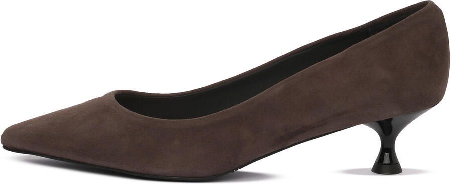 Angelina Folies Pumps FANGO CAMOSCIO