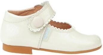 Angelitos Ballerina's 1502N MERCEDITAS CHAROL CON VELCRO Beige